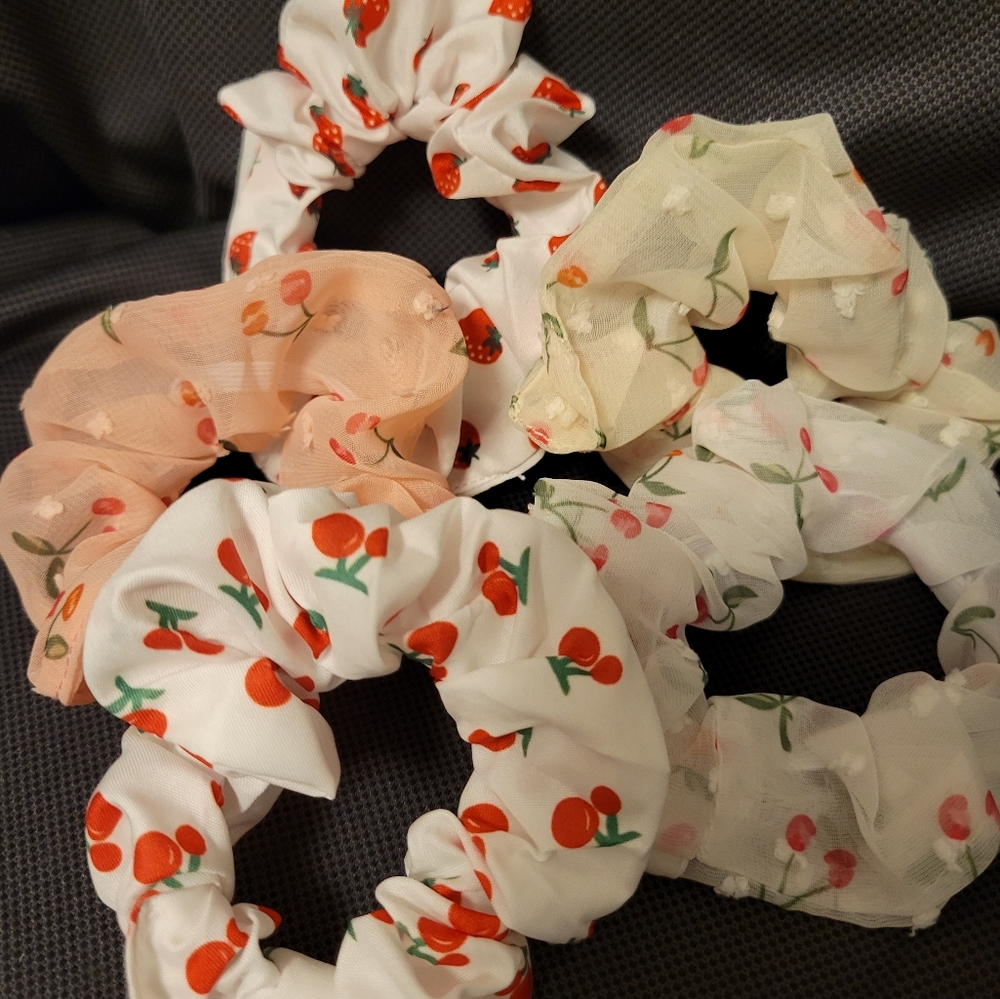 Berry Cherry Scrunchy - You Pick